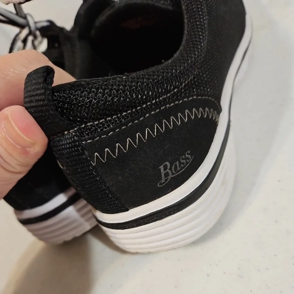 G H BASS PROPEL Shoes Womens Size 8M‎ Black/white Sneakers EUC (S176